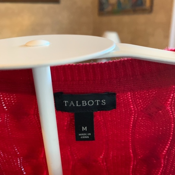 Talbots nylon abs lambs wool crew with cuff buttons. Worn‎ 1x. Perfect condition - Picture 3 of 5